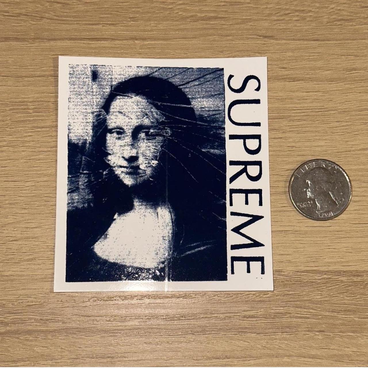 Supreme sticker Mona Lisa Authentic Spring Depop