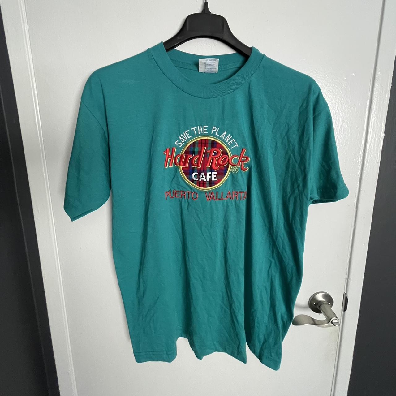 men’s M hard rock graphic tee. minimal usage. - Depop