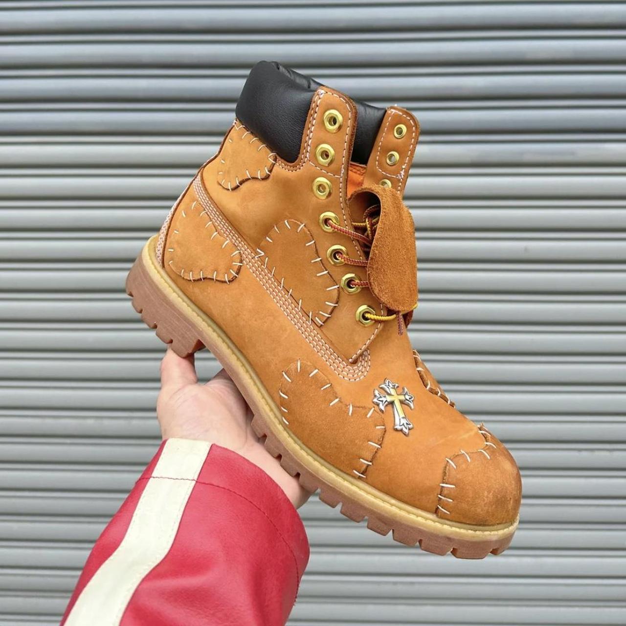 Timberland store patchwork boots