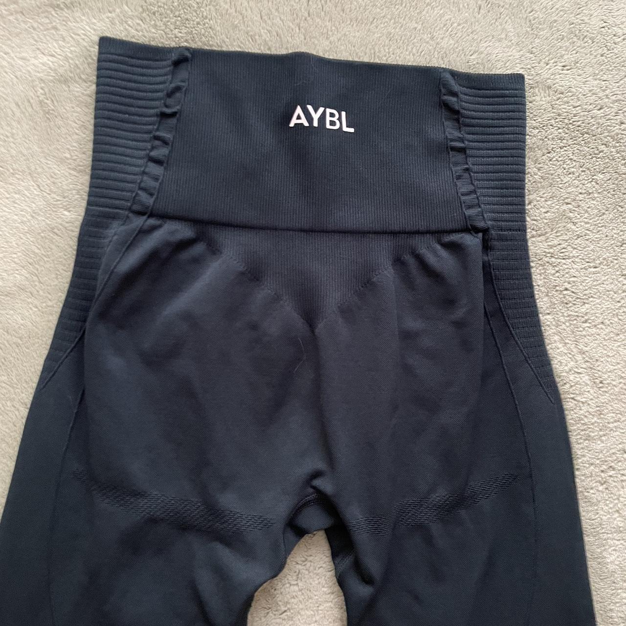 Black aybl leggings size small - Depop
