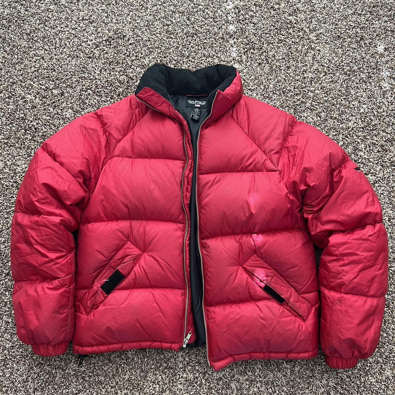 VINTAGE NFL WASHINGTON REDSKINS SIZE XL PUFFER COAT - Depop