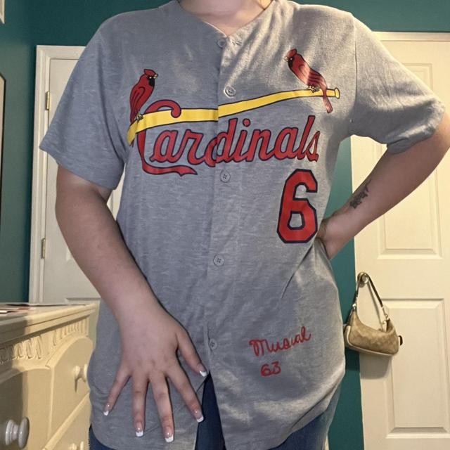 St Louis Cardinals XL Stan The Man Musial Maryville - Depop