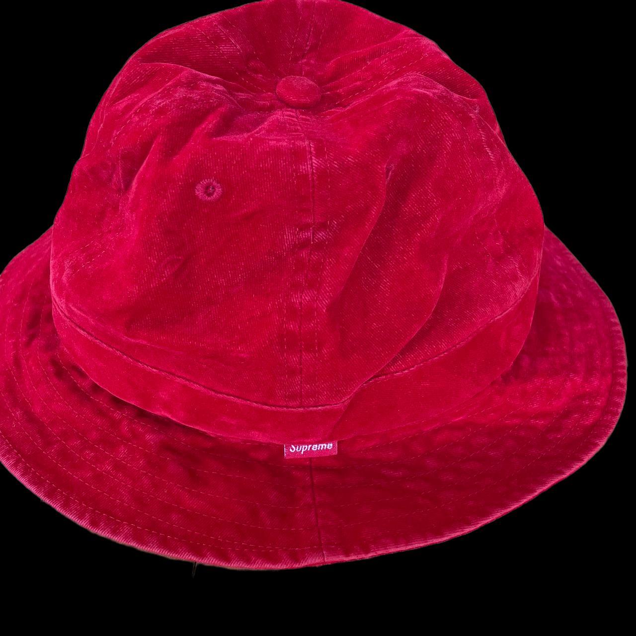 Supreme washed best sale velvet bell hat