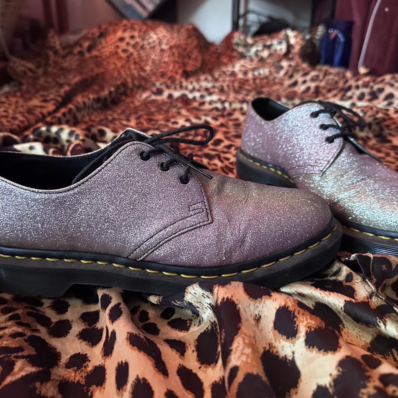 Dr. Martens 1461 rainbow glitter drmartens docs Depop