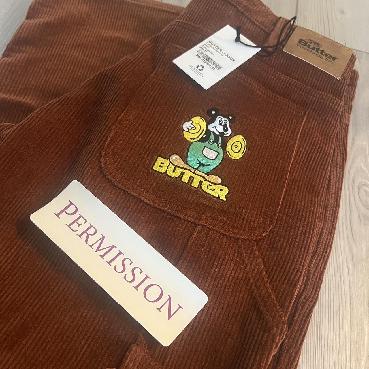 Butter Goods Men's Brown Trousers Depop