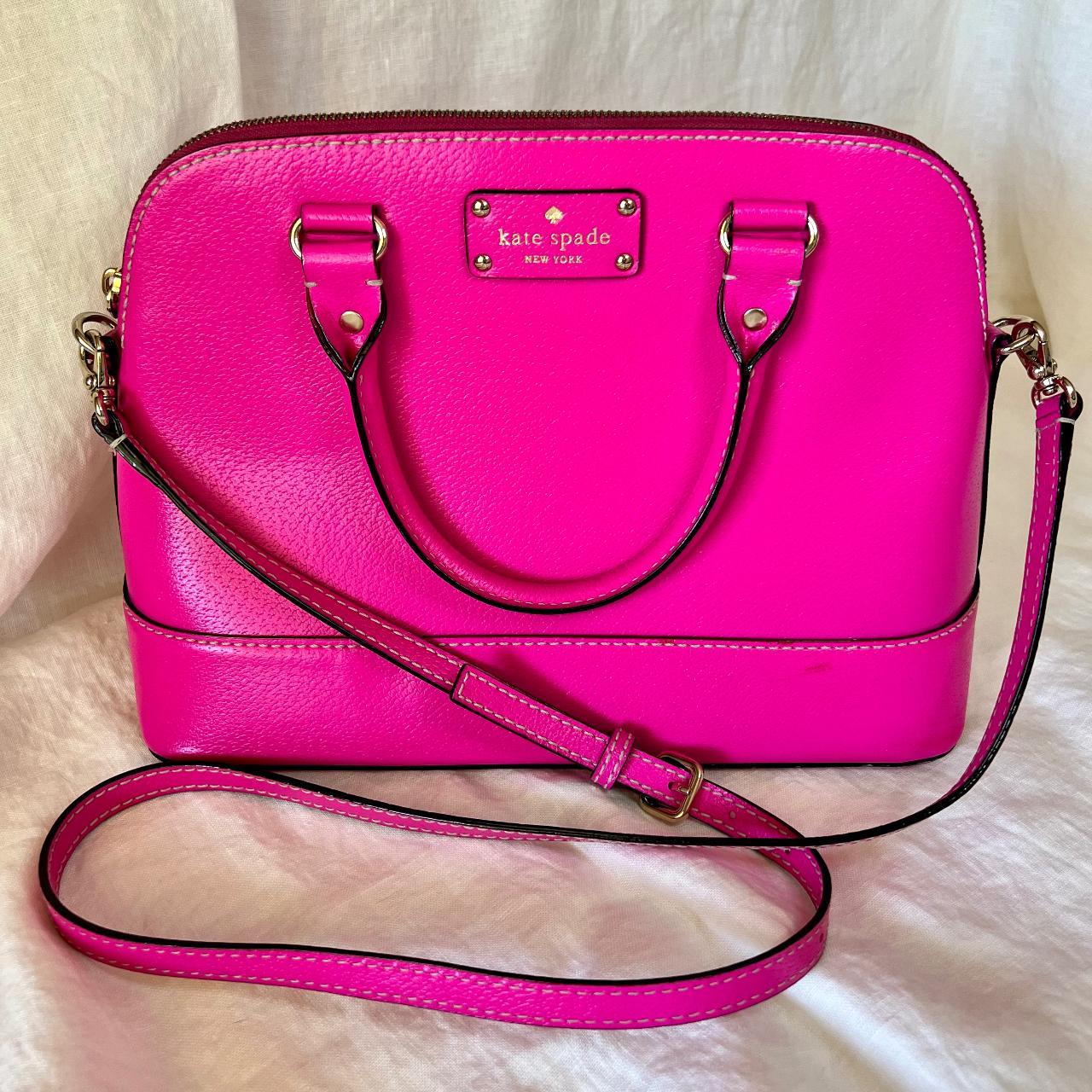 Neon Pink Dome Bag