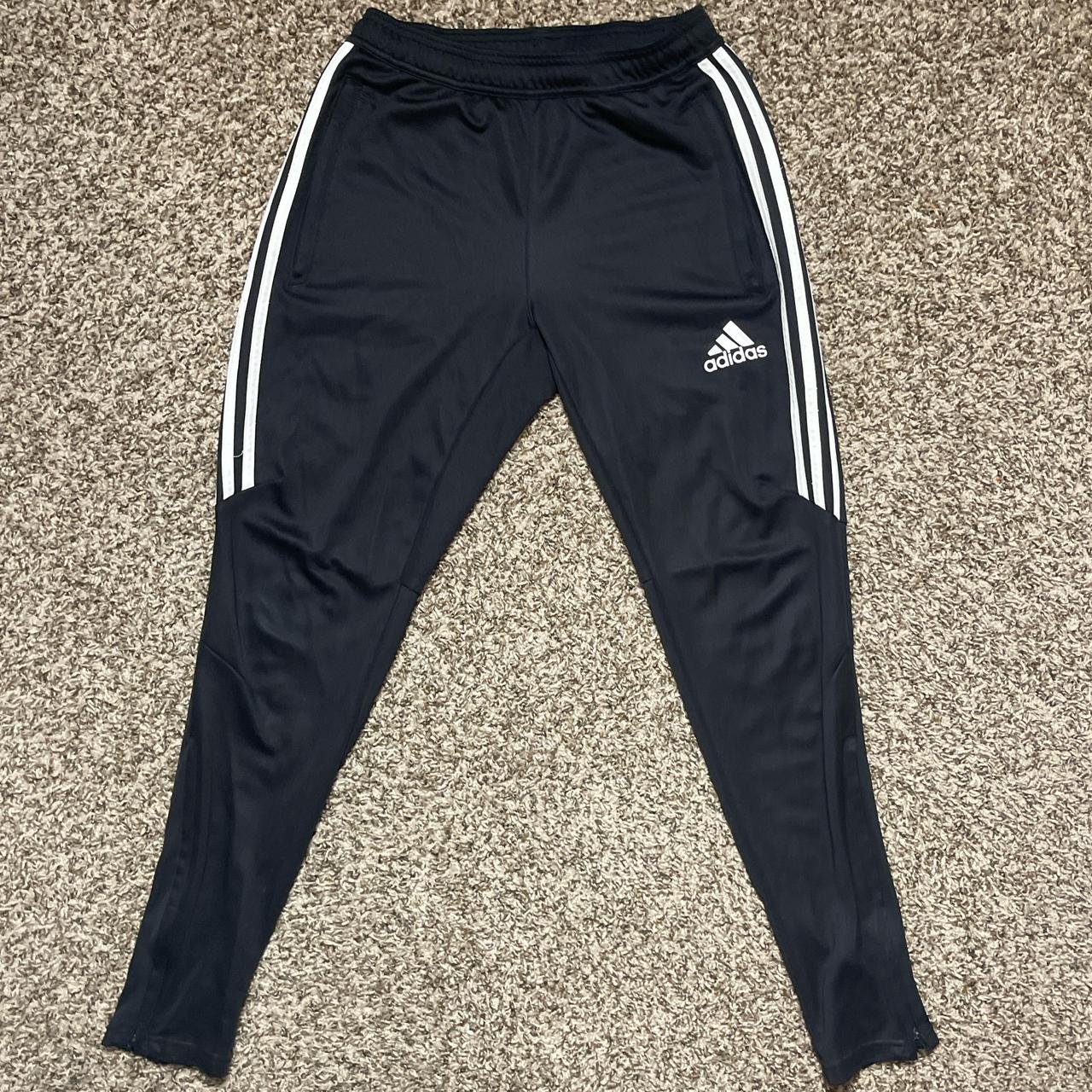 Adidas Athletic Joggers w/ Drawstrings & Zippers |... - Depop