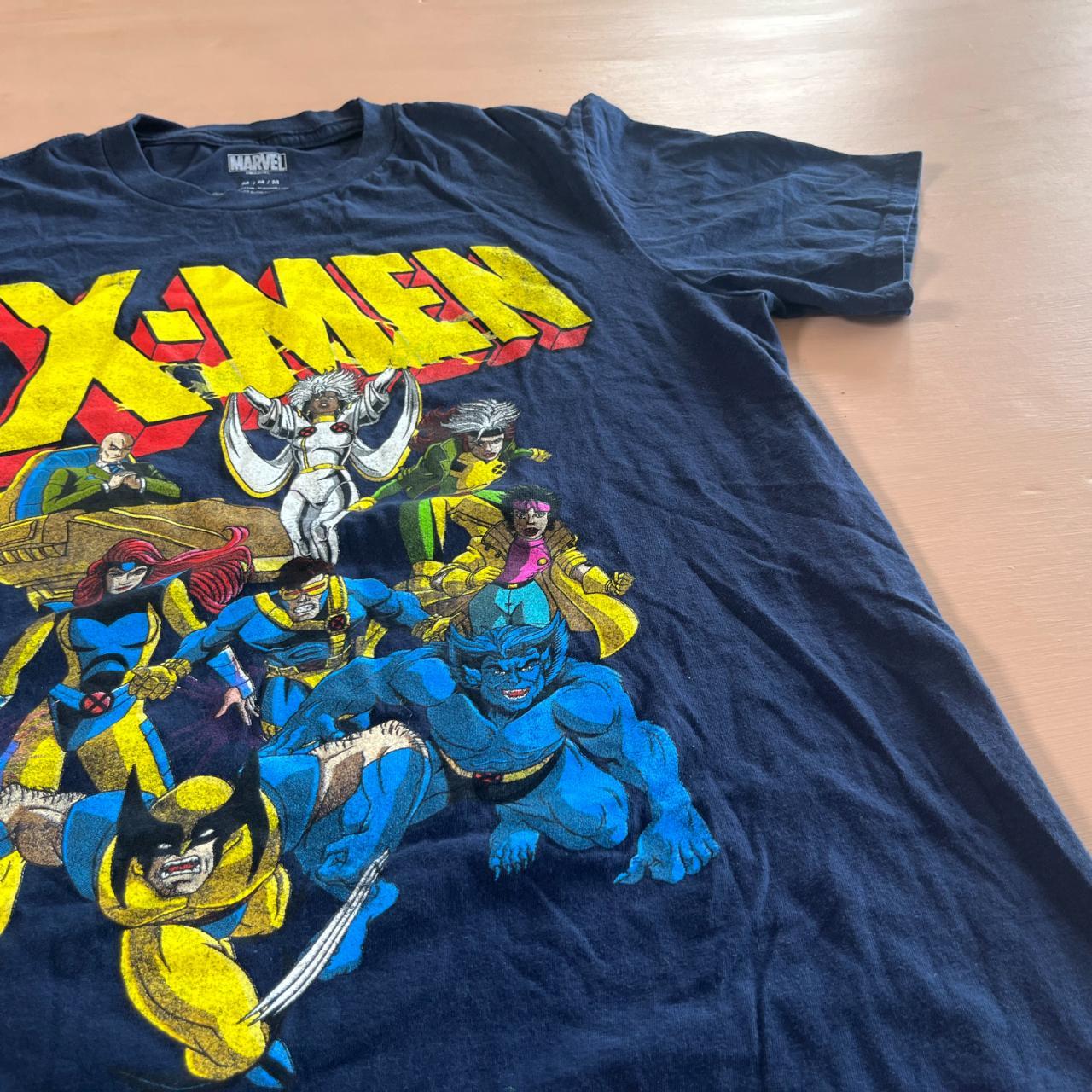 Marvel Mens Navy T Shirt Depop 