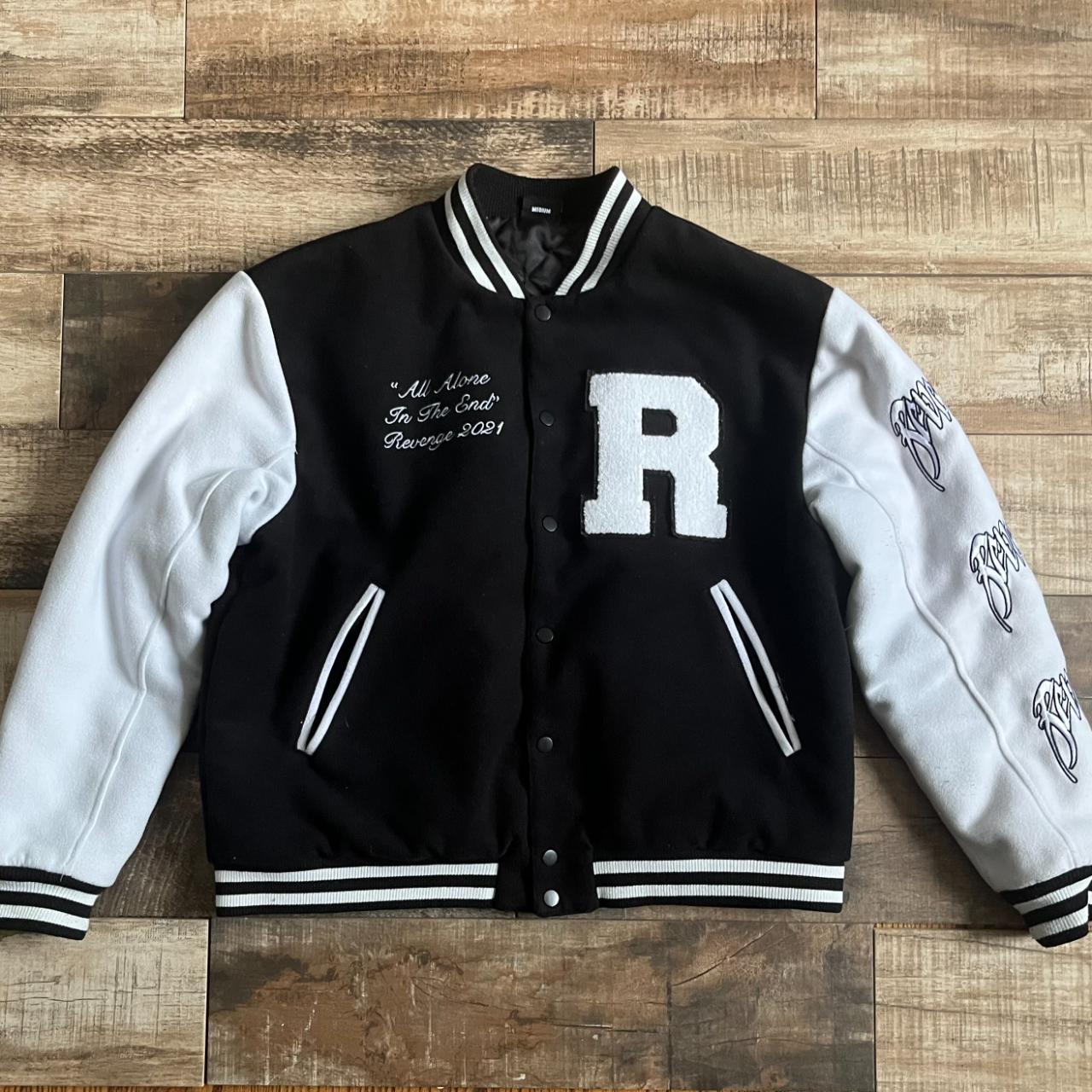 Louis Vuitton Mens Leather Dreaming Varsity Jacket - Depop