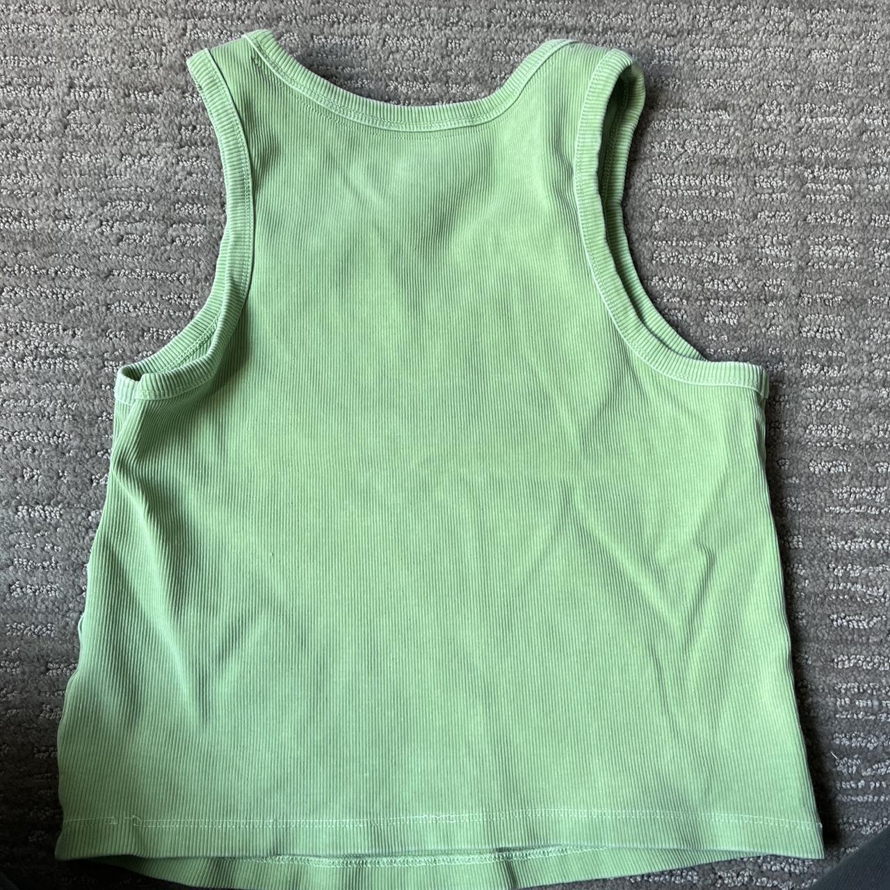 Tommy Hilfiger Women's Green Vest | Depop