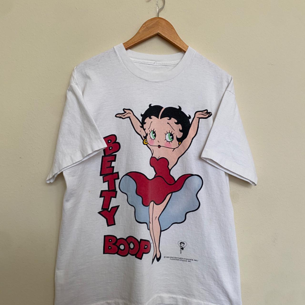 Vintage 1993 Betty Boop T-Shirt Size XL #bettyboop... - Depop
