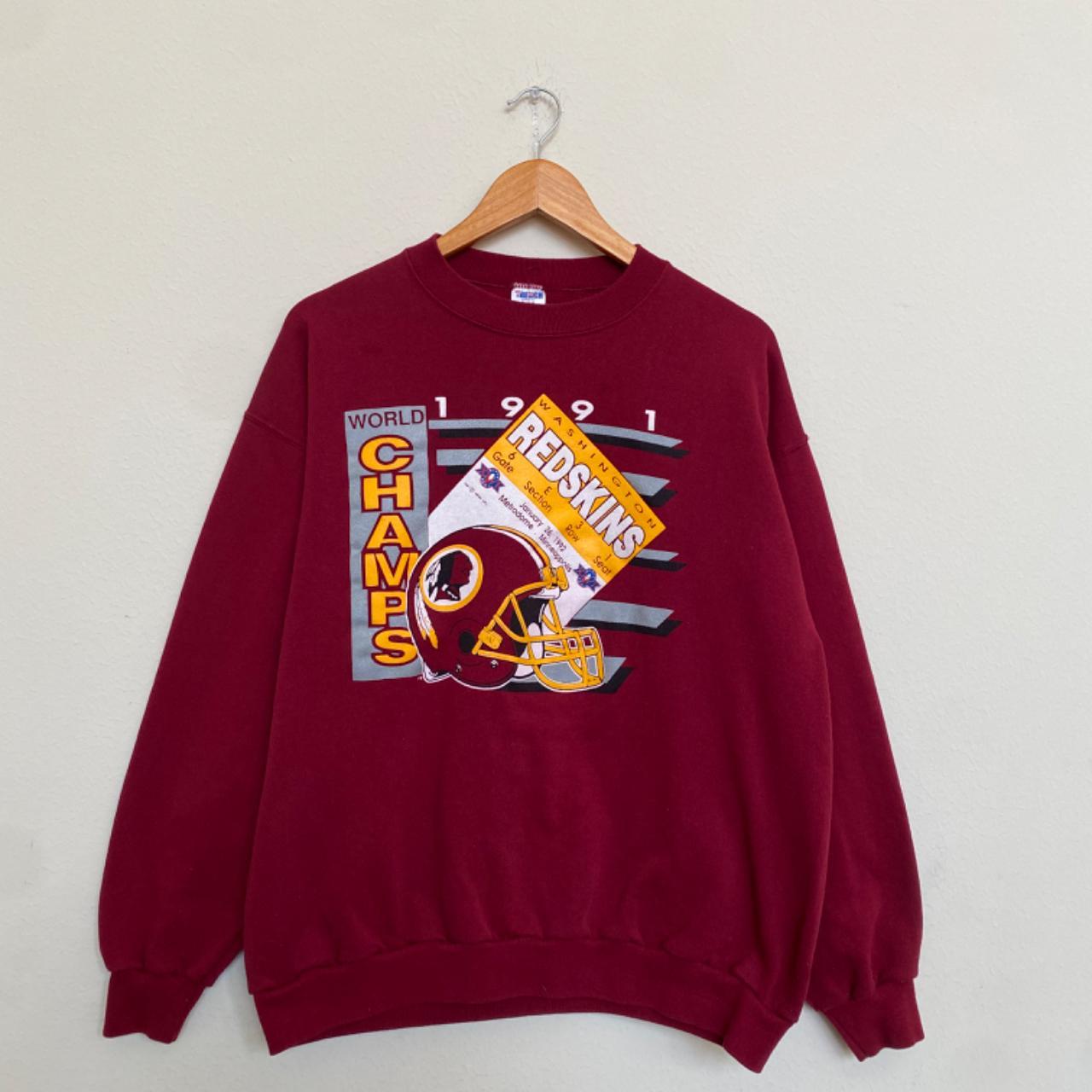 Vintage 1990s lee sports nfl Washington redskins - Depop