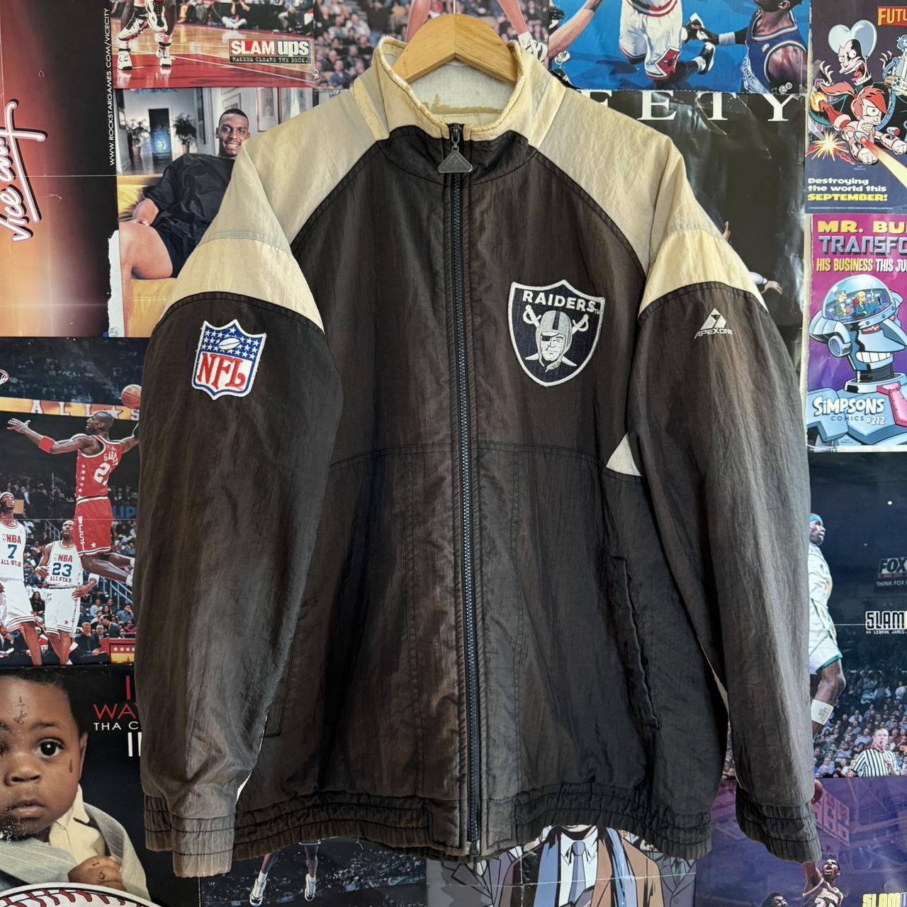 Vintage selling Raiders Windbreaker Jacket