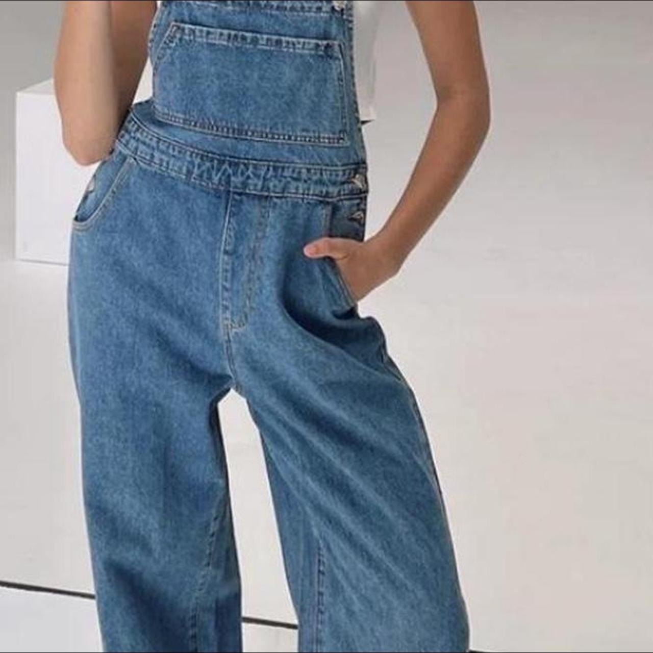 Princess Polly Denim Overalls They are so... Depop