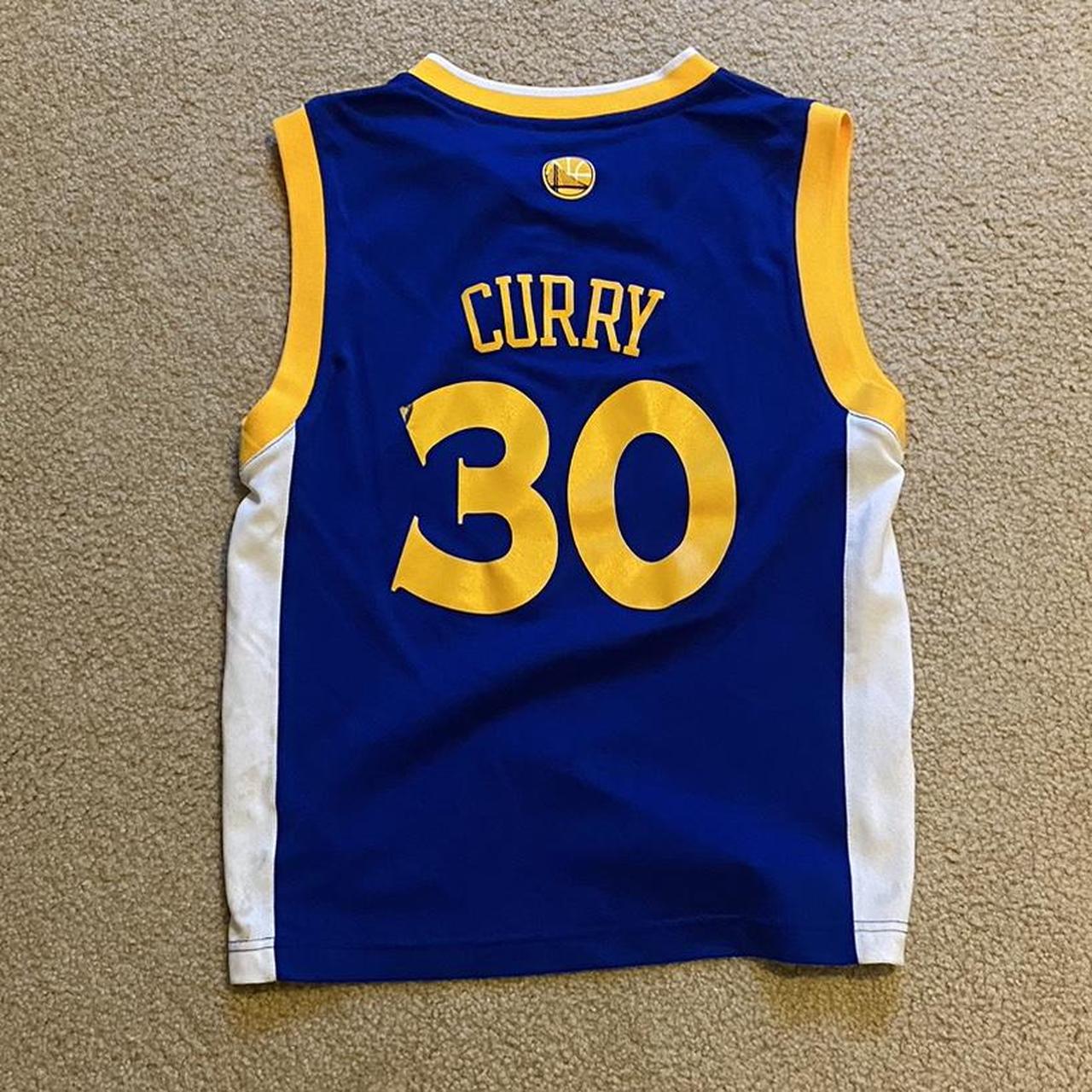 Stephen Curry Golden State Warriors Jersey Youth - Depop
