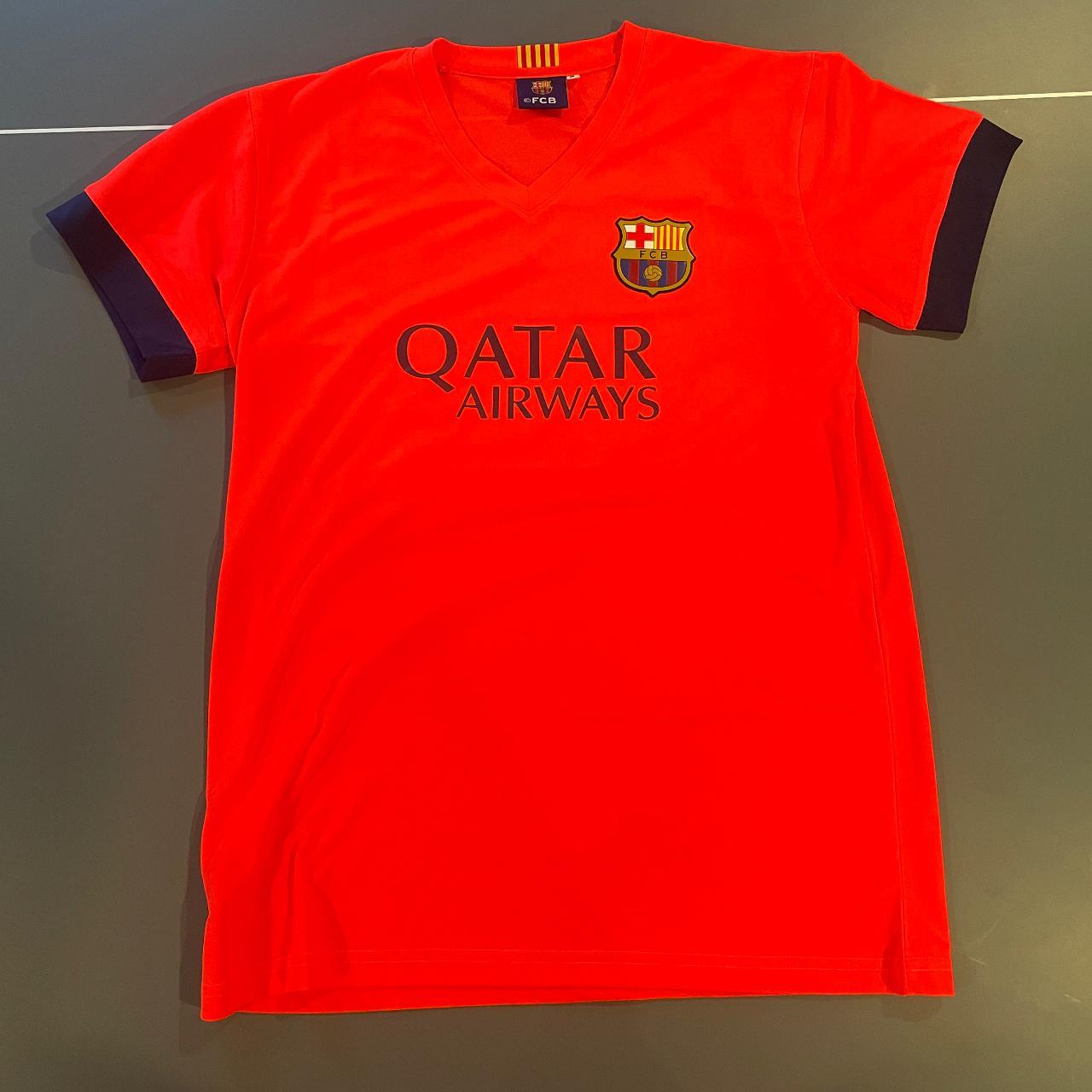 FC BARCELONA 2015 Away Jersey Size -... - Depop