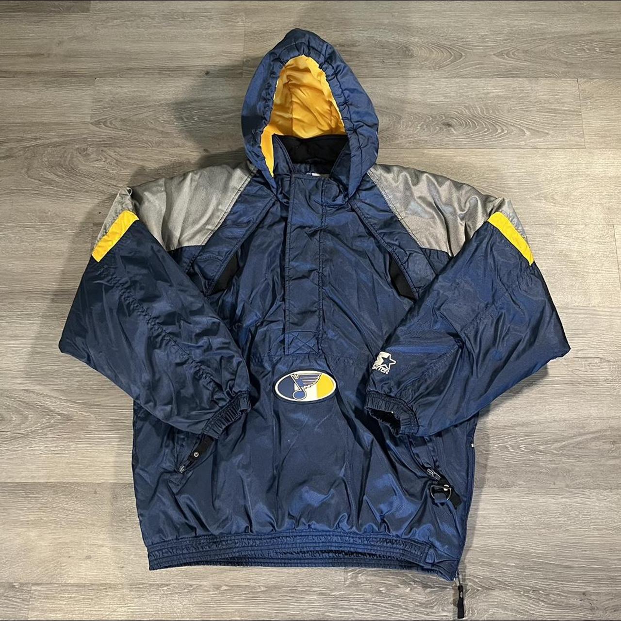 Rare St Louis Rams Logo Athletic Splash Collection Puffer (L