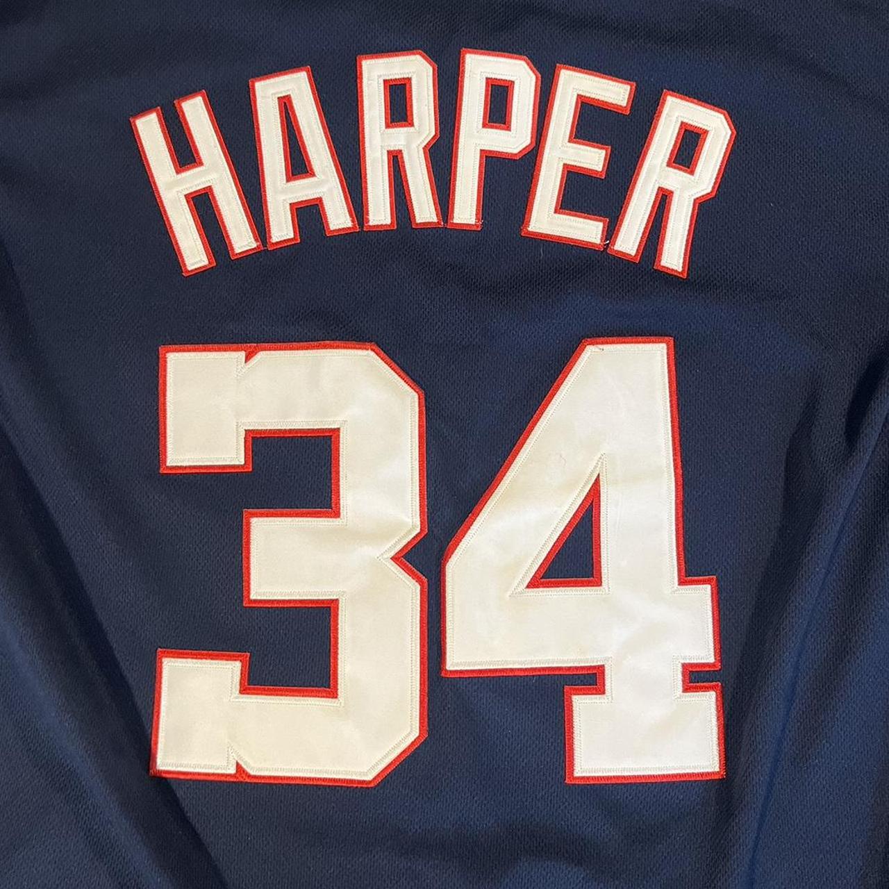 Majestic Washington Nationals Bryce Harper Jersey - - Depop