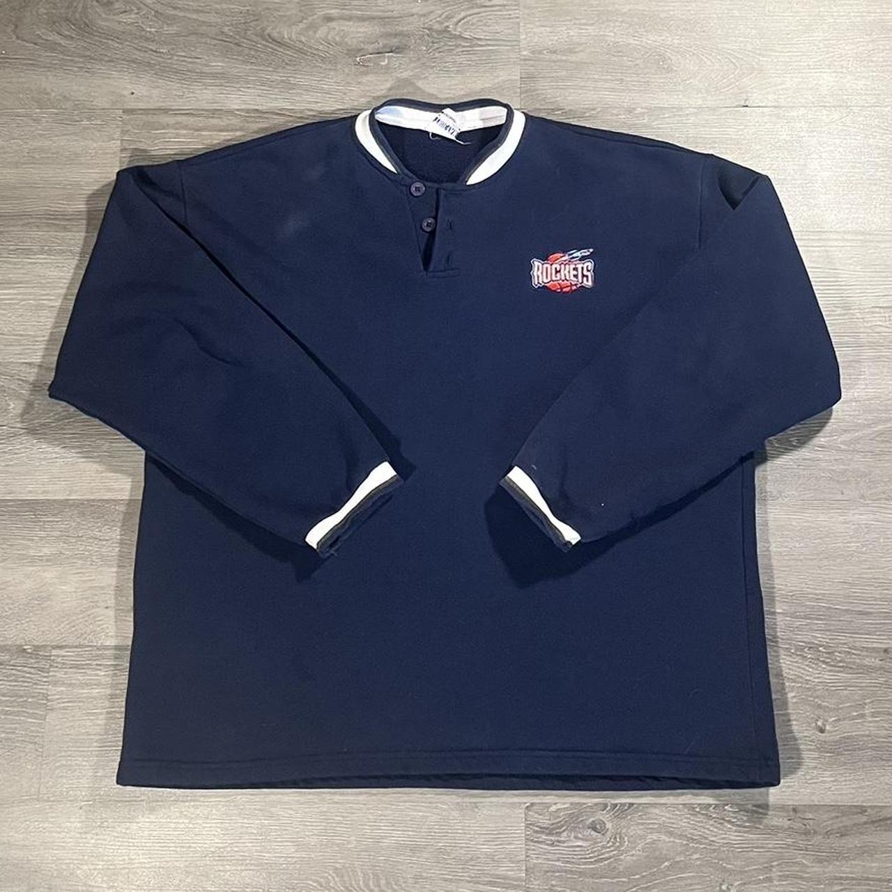 90’s TrueFan Sportswear Houston Rockets Sweatshirt... Depop