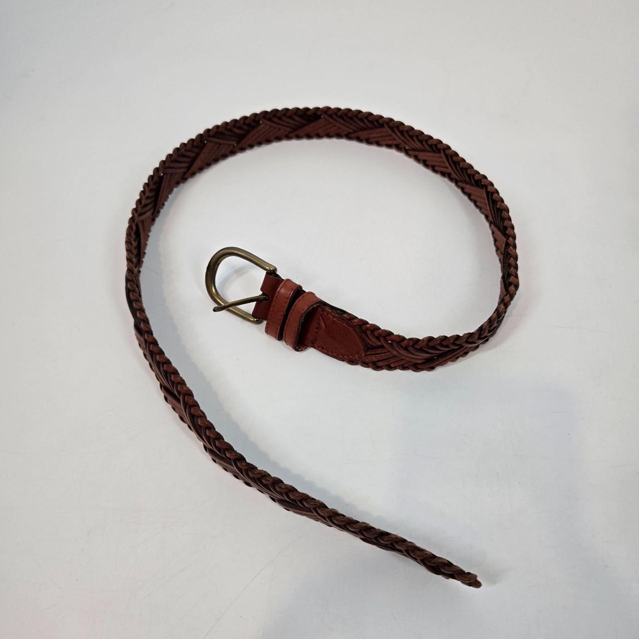 Fossil Women's Belt - Brown – Fossil Brown Woven … - image 2