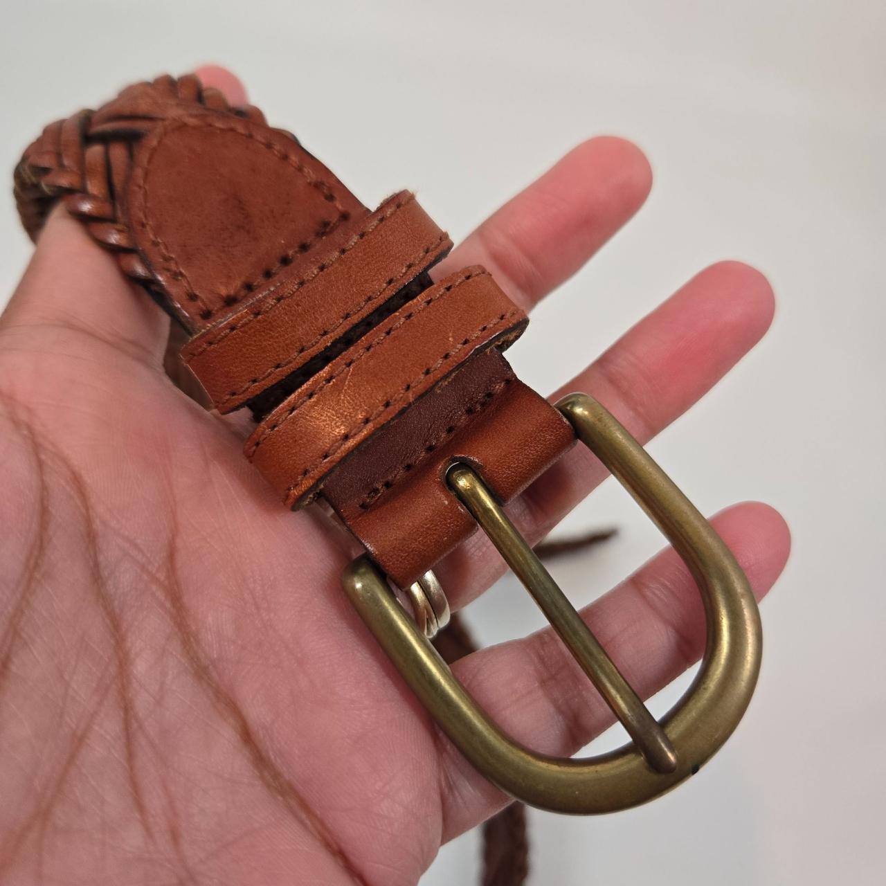 Fossil Women's Belt - Brown – Fossil Brown Woven … - image 3