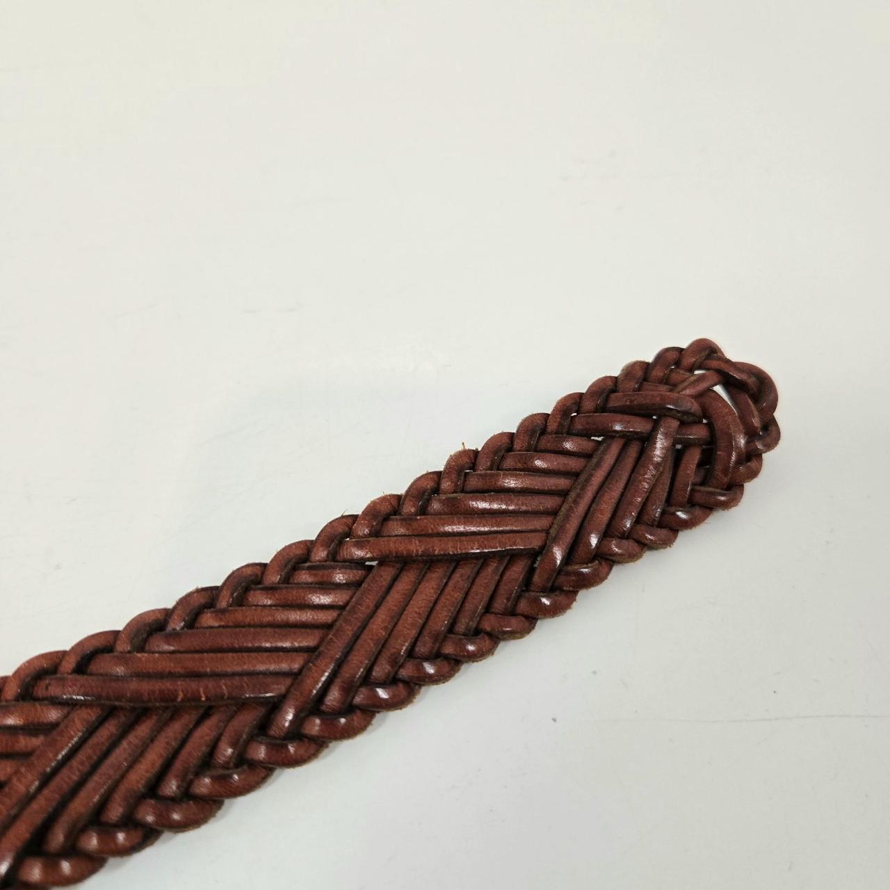 Fossil Women's Belt - Brown – Fossil Brown Woven … - image 6