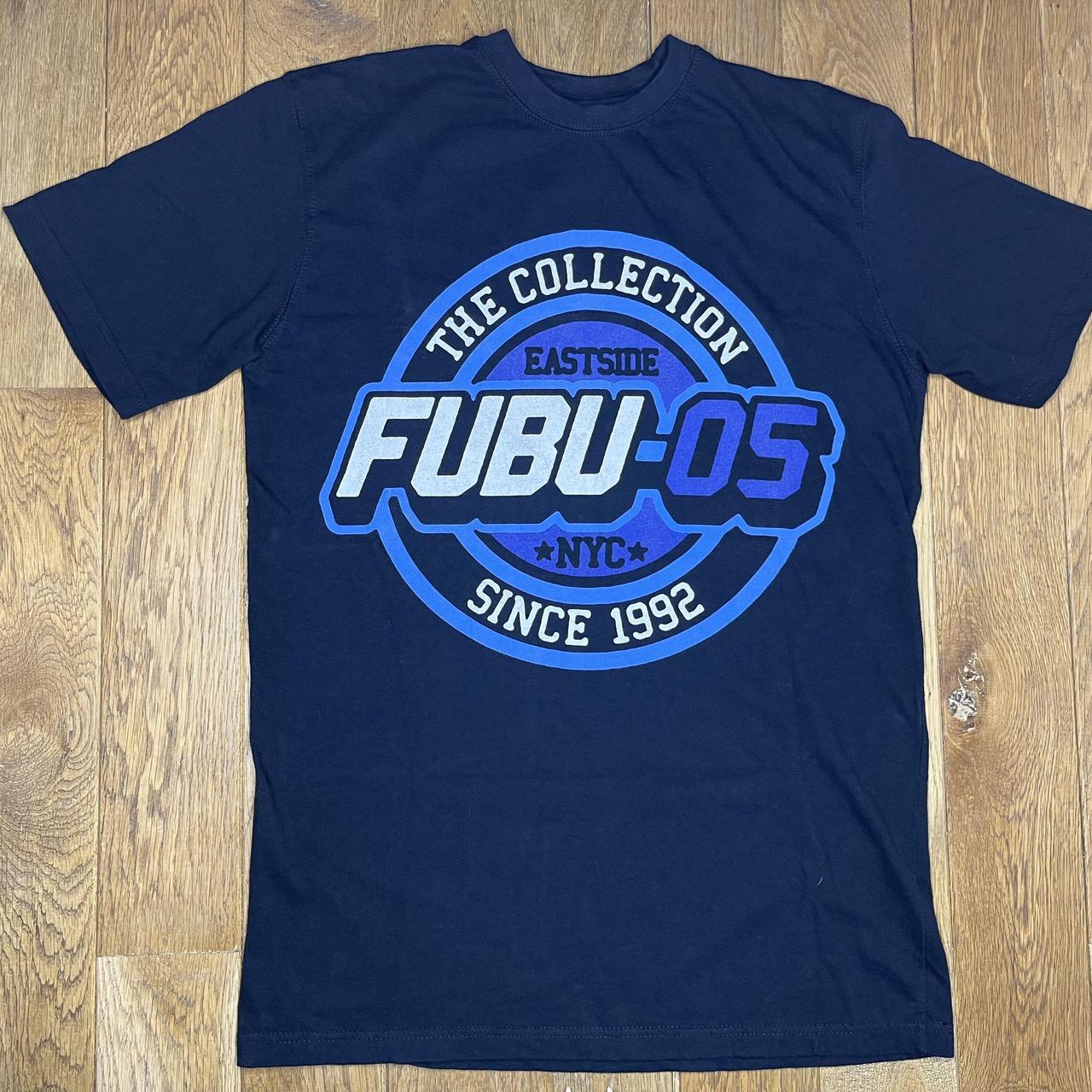 Buy FUBU Drake Classic Logo T Shirt Top Quick Shot Tee - Cobalt Blue/White  - MyDeal