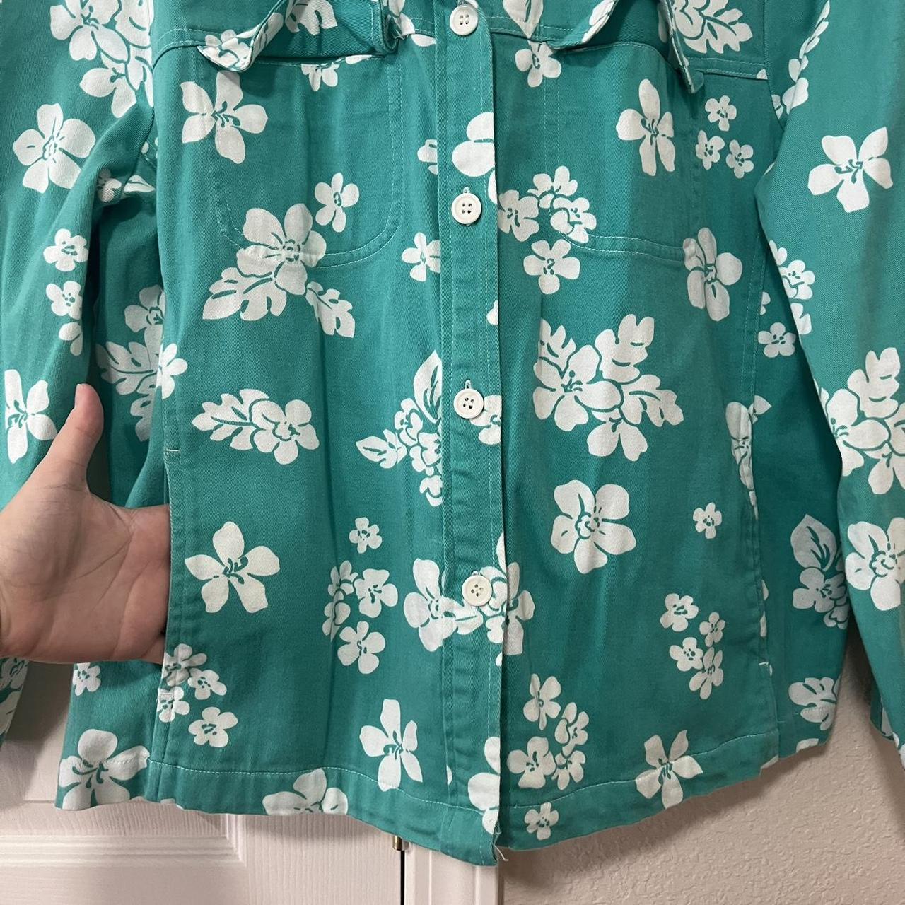 Pendleton Women's Shacket Jacket - Green/Blue - X… - image 4