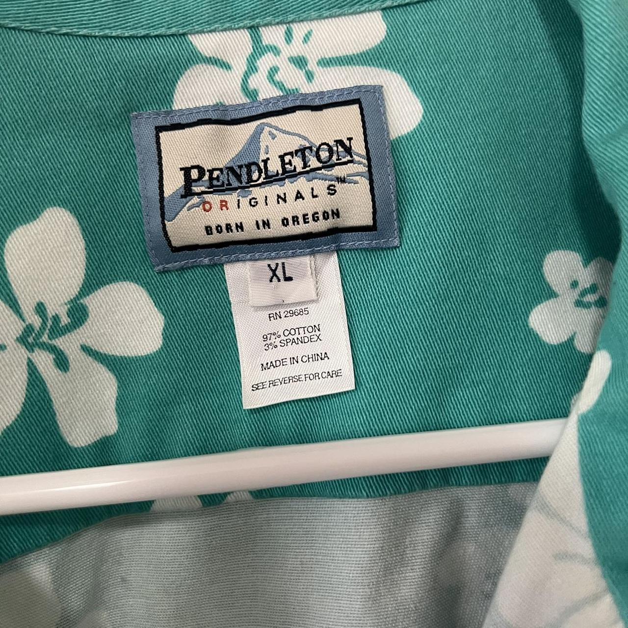 Pendleton Women's Shacket Jacket - Green/Blue - X… - image 6