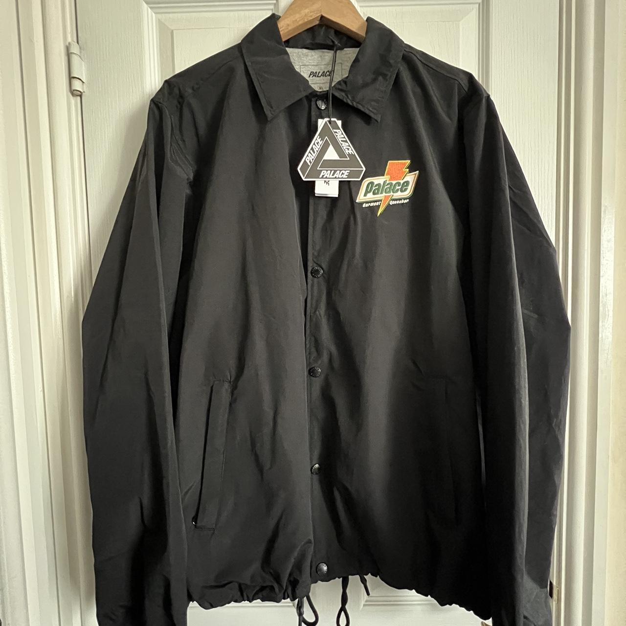 Palace sugar coach jacket⚡️ Colour: Black Size:... - Depop