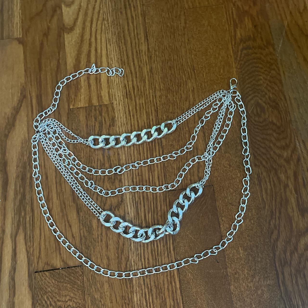 Billie Eilish layered chain necklace #BillieEilish - Depop