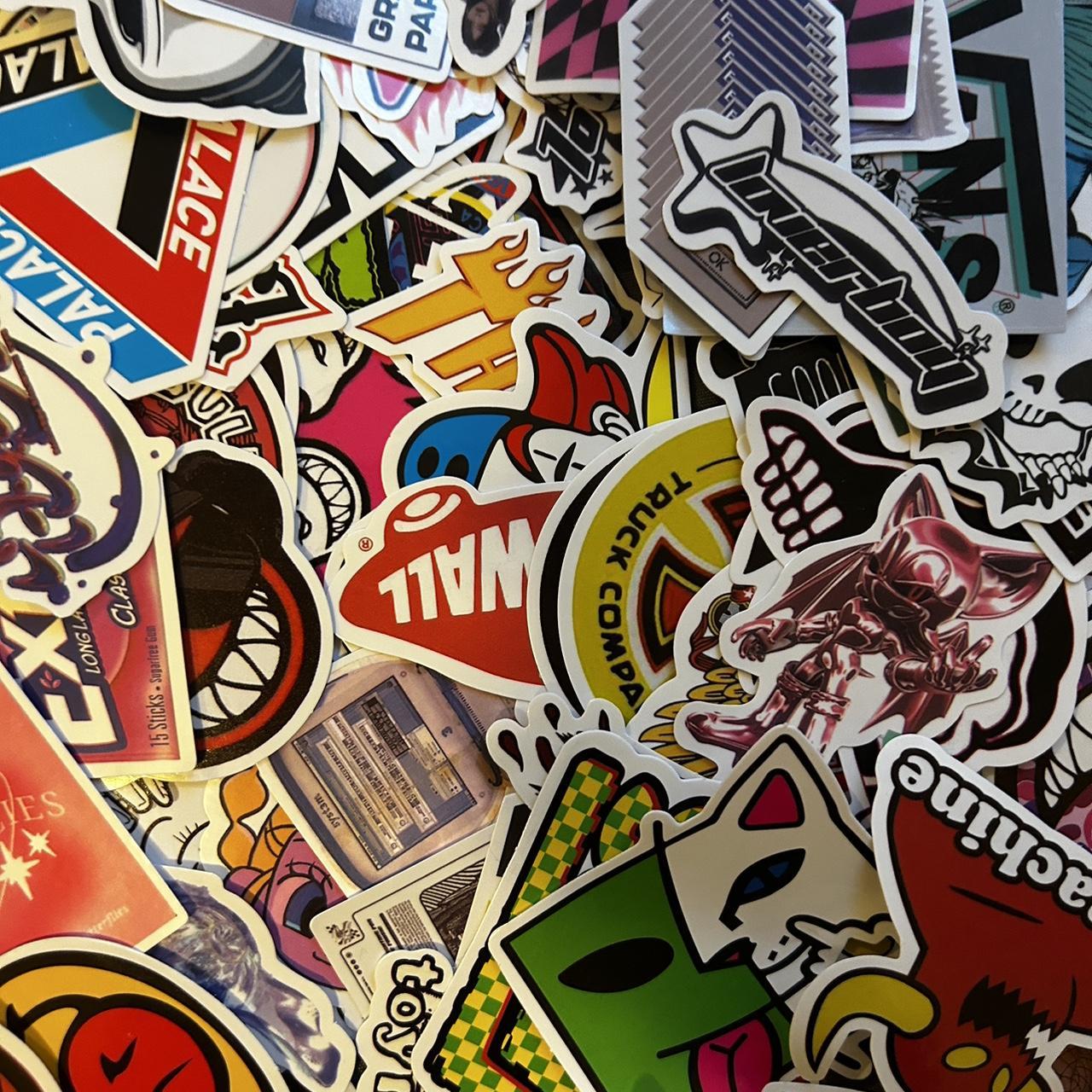 10 stickers BUNDLE skate stickers vintage stickers Depop 10 stickers BUNDLE skate stickers vintage stickers Depop