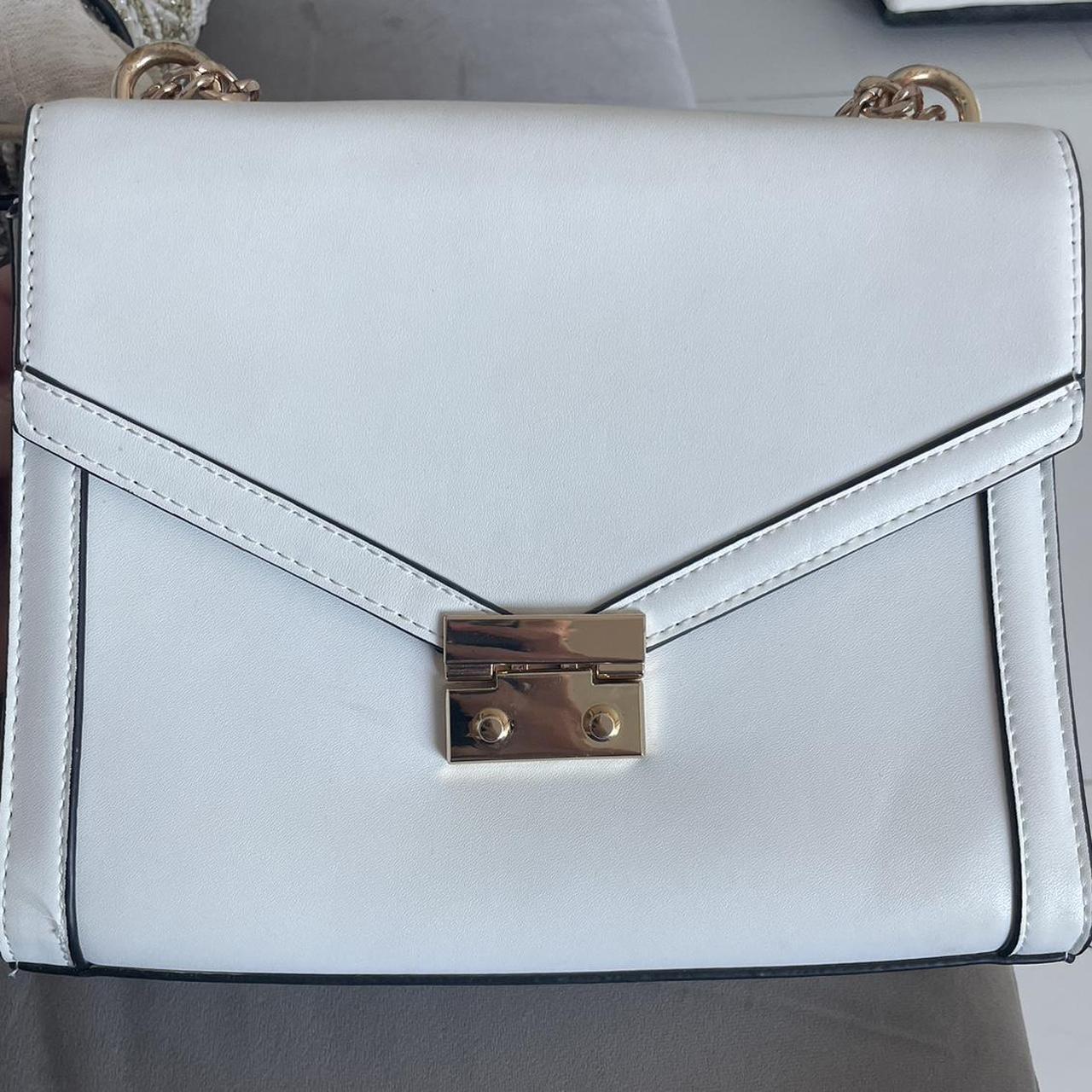 Cute white purse!! #summer #purse #whitepurse... - Depop