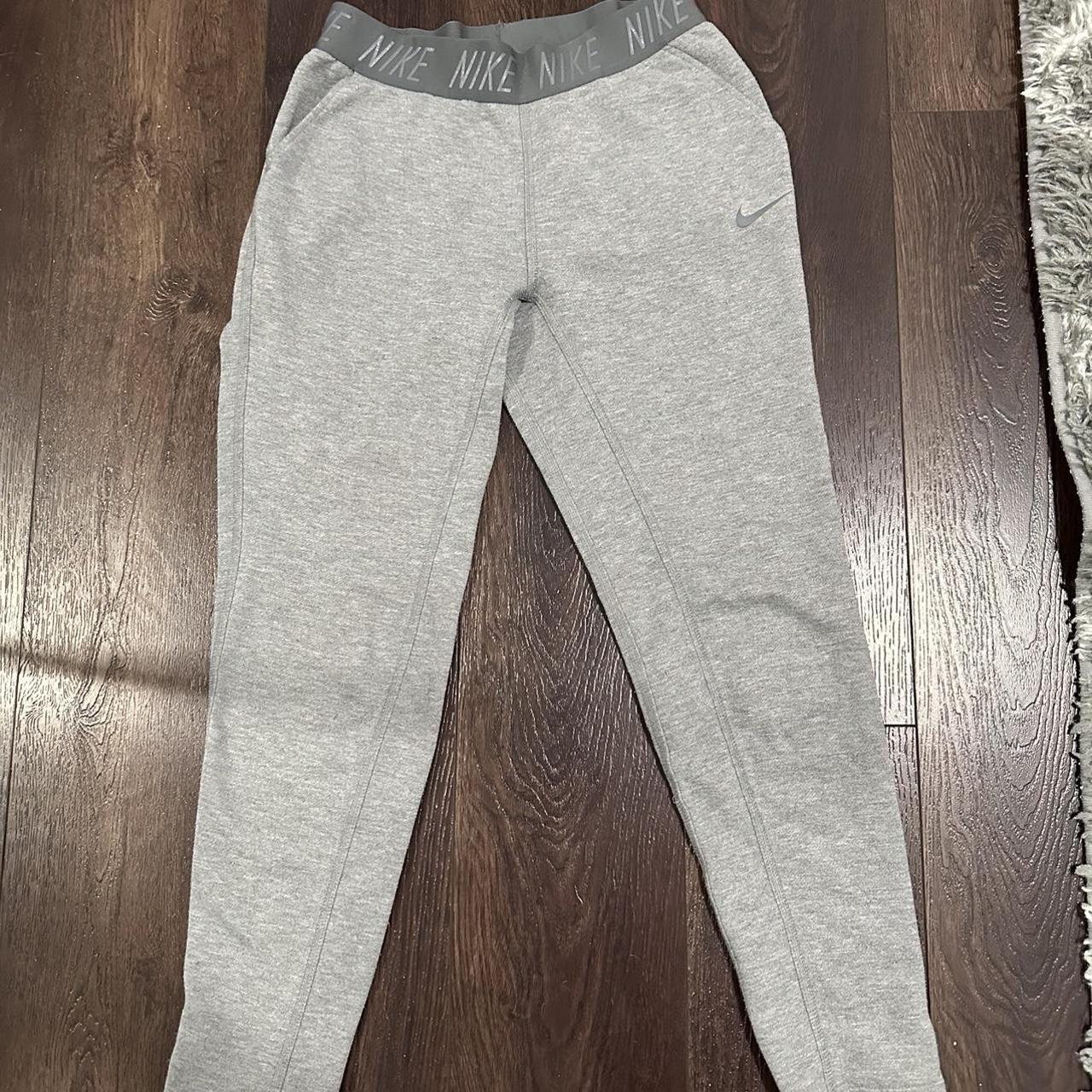 Nike Women's Grey Joggers-tracksuits | Depop