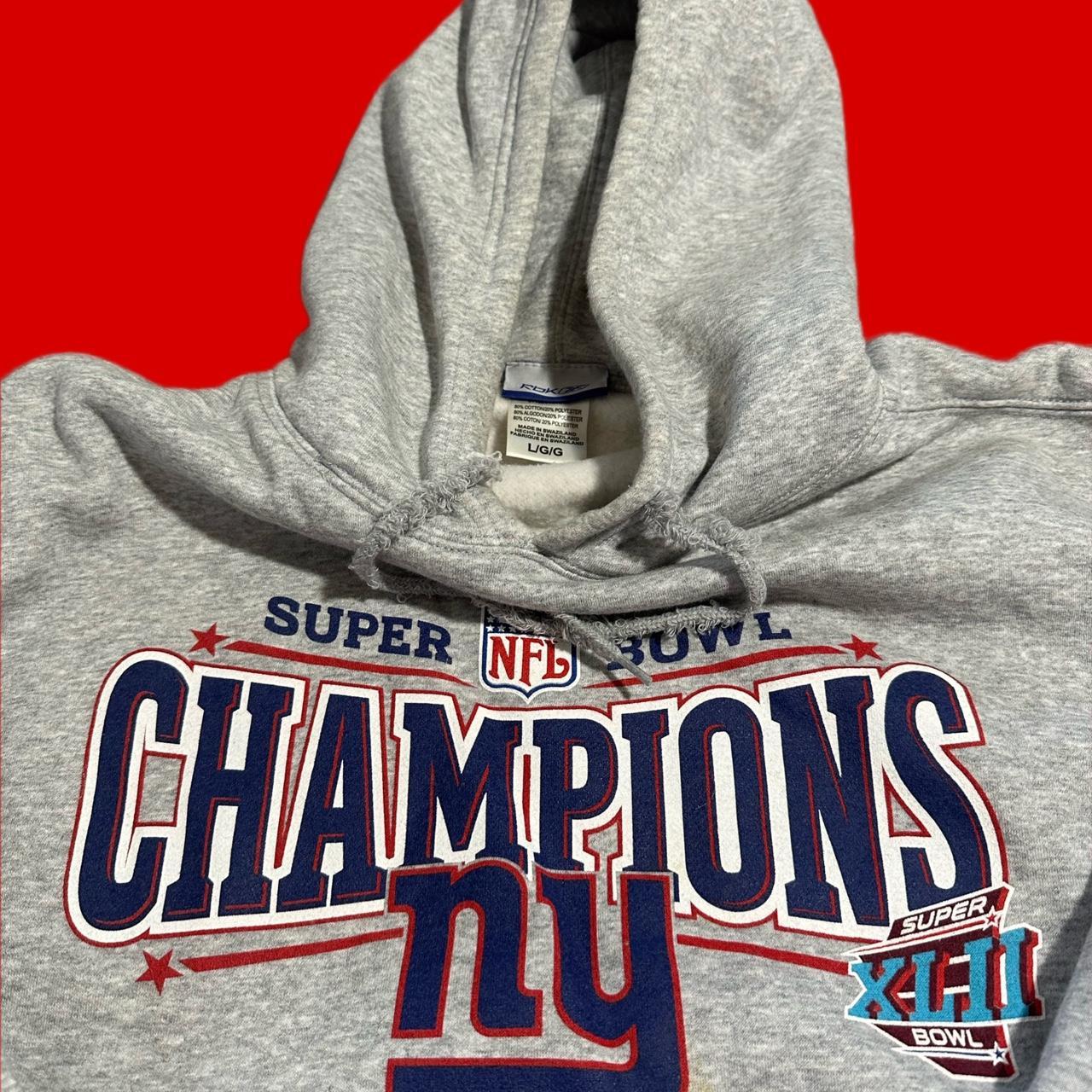 new york giants super bowl hoodie