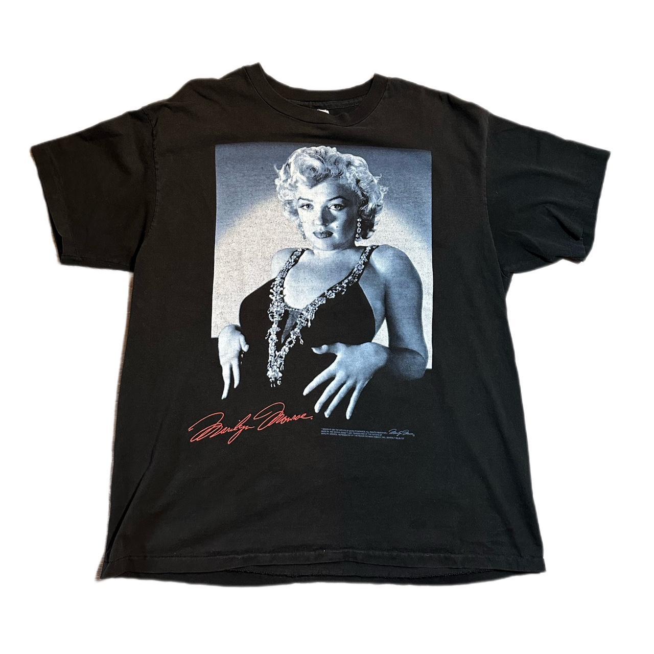 Vintage 1994 Marilyn Monroe T-shirt Hanes beefy... - Depop