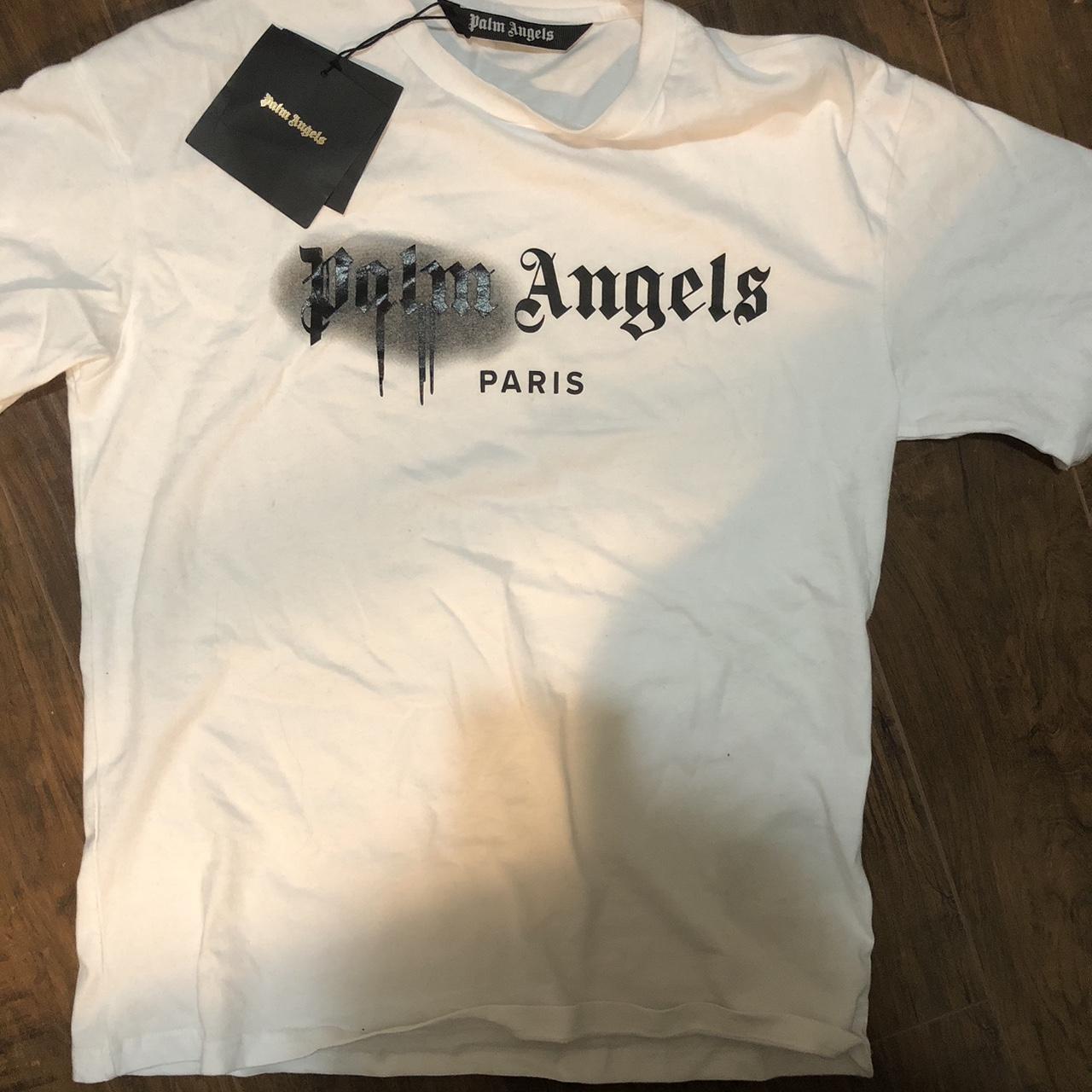 Los Angeles angels baseball t-shirt. Small stain on - Depop