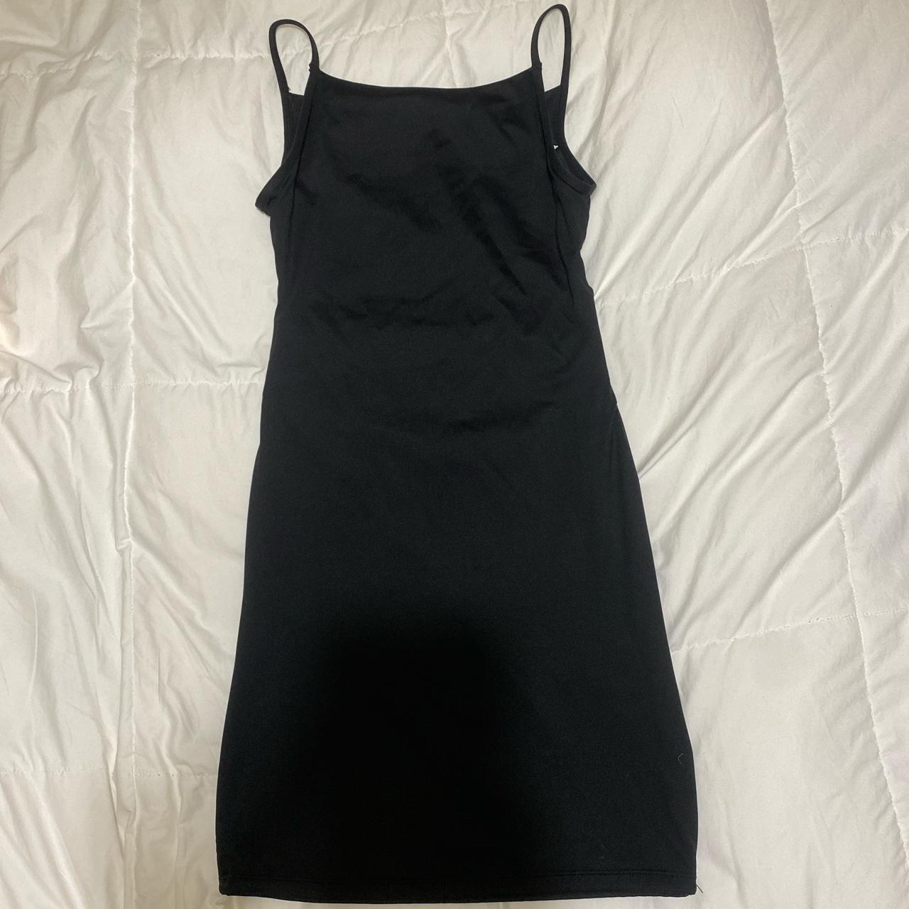 White Fox Eyes On Me Mini Dress Black Size: - Depop