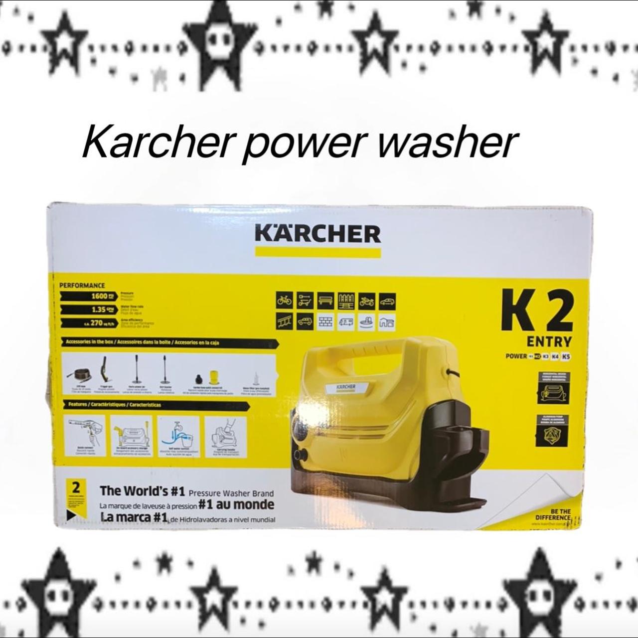 Karcher k2 horizontal electric deals pressure washer