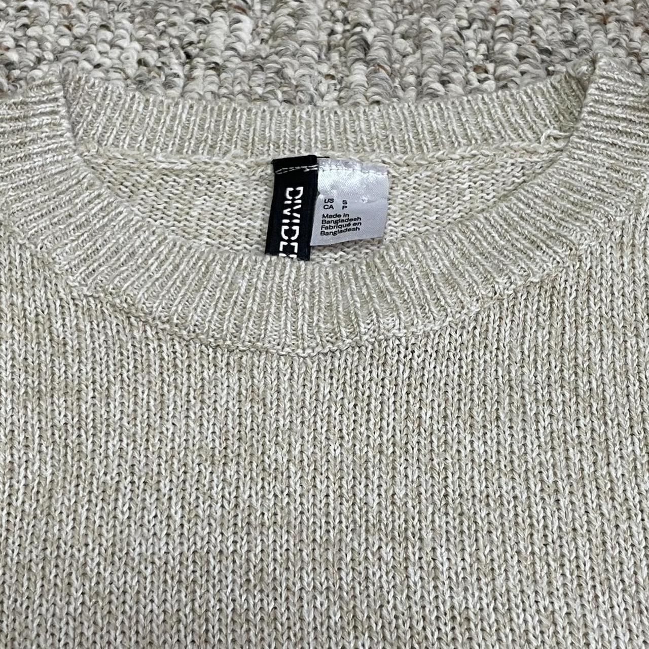 Cream Sweater- i liked wearing this under my jean... - Depop