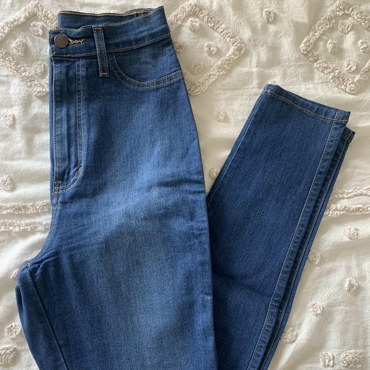 Fashion Nova Women's Blue Jeans | Depop