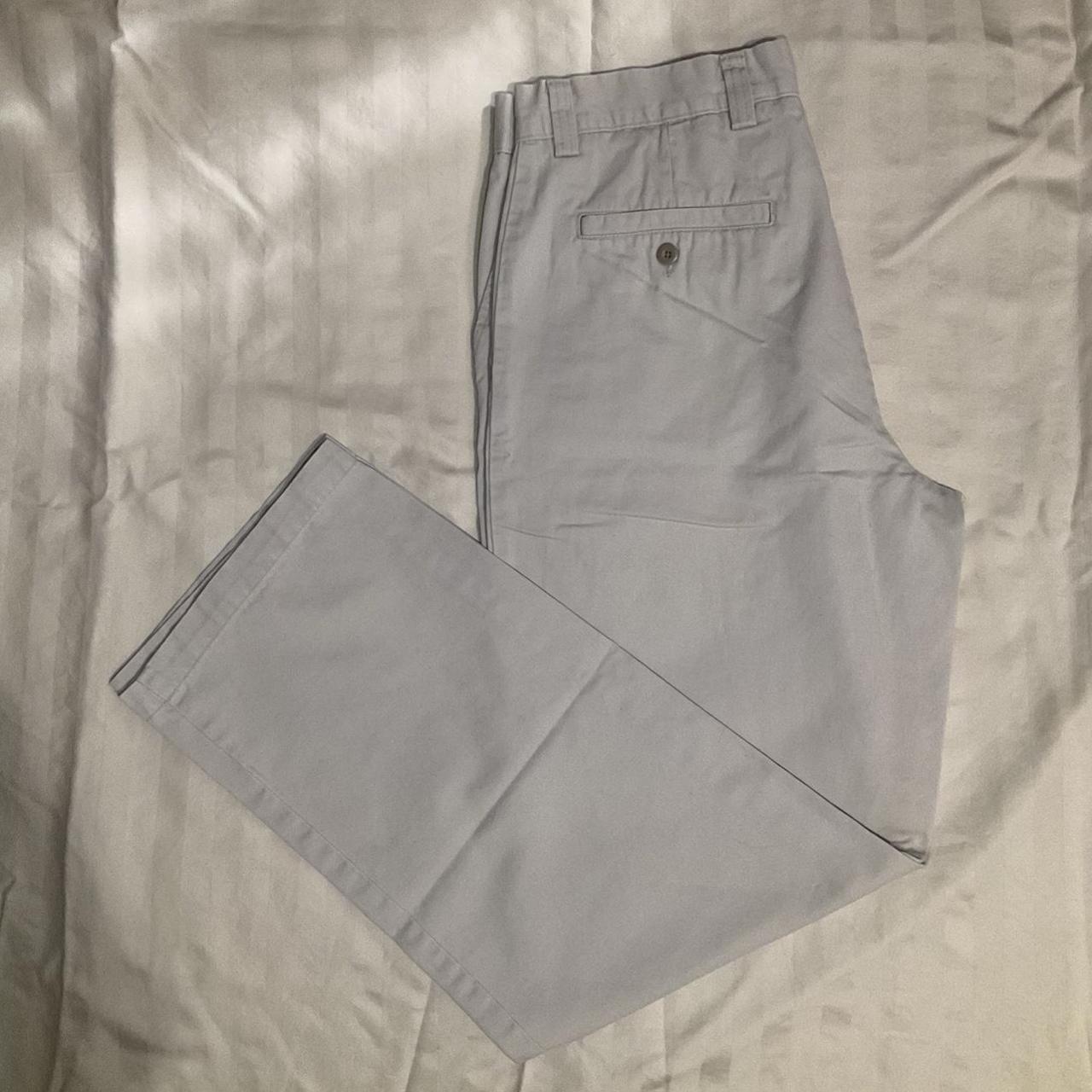 Perry Ellis Men's White Trousers | Depop