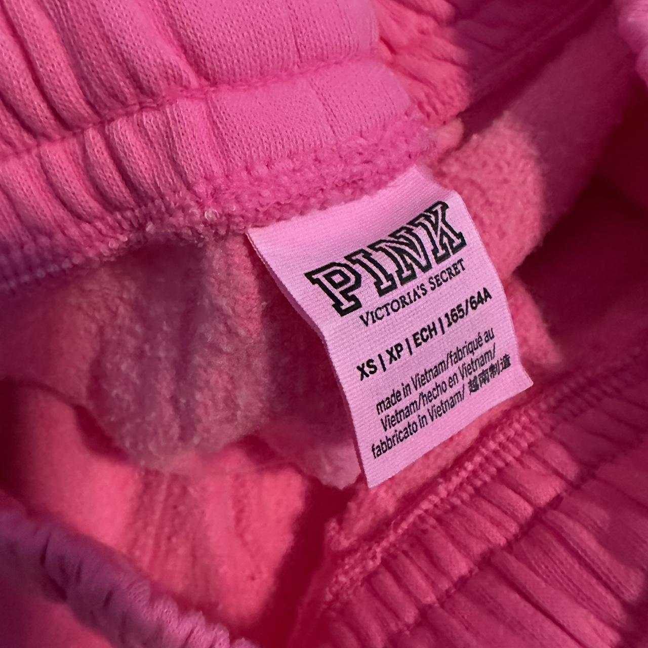 XS vs pink sweatpants. These fit me and I'm a - Depop