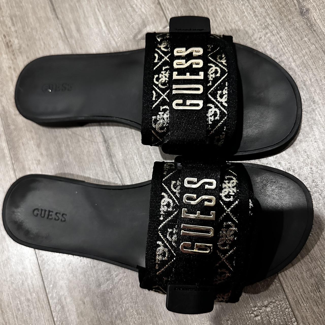 Woman’s Guess slides, can’t buy these online. Size... Depop