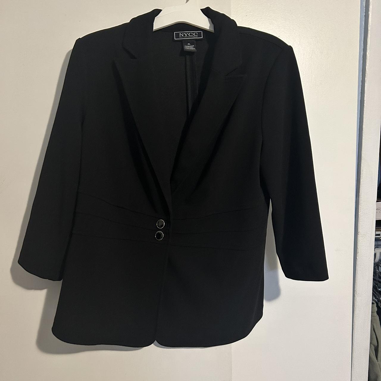 New York & Company Women's Black Jacket | Depop