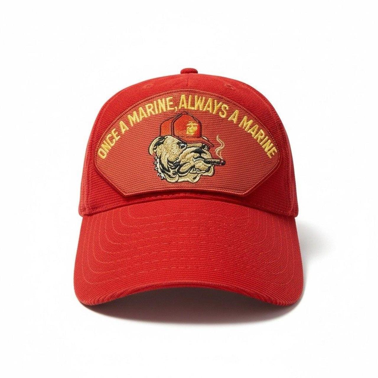 Men's Hat - Red – Patch: Features a large embroid… - image 1