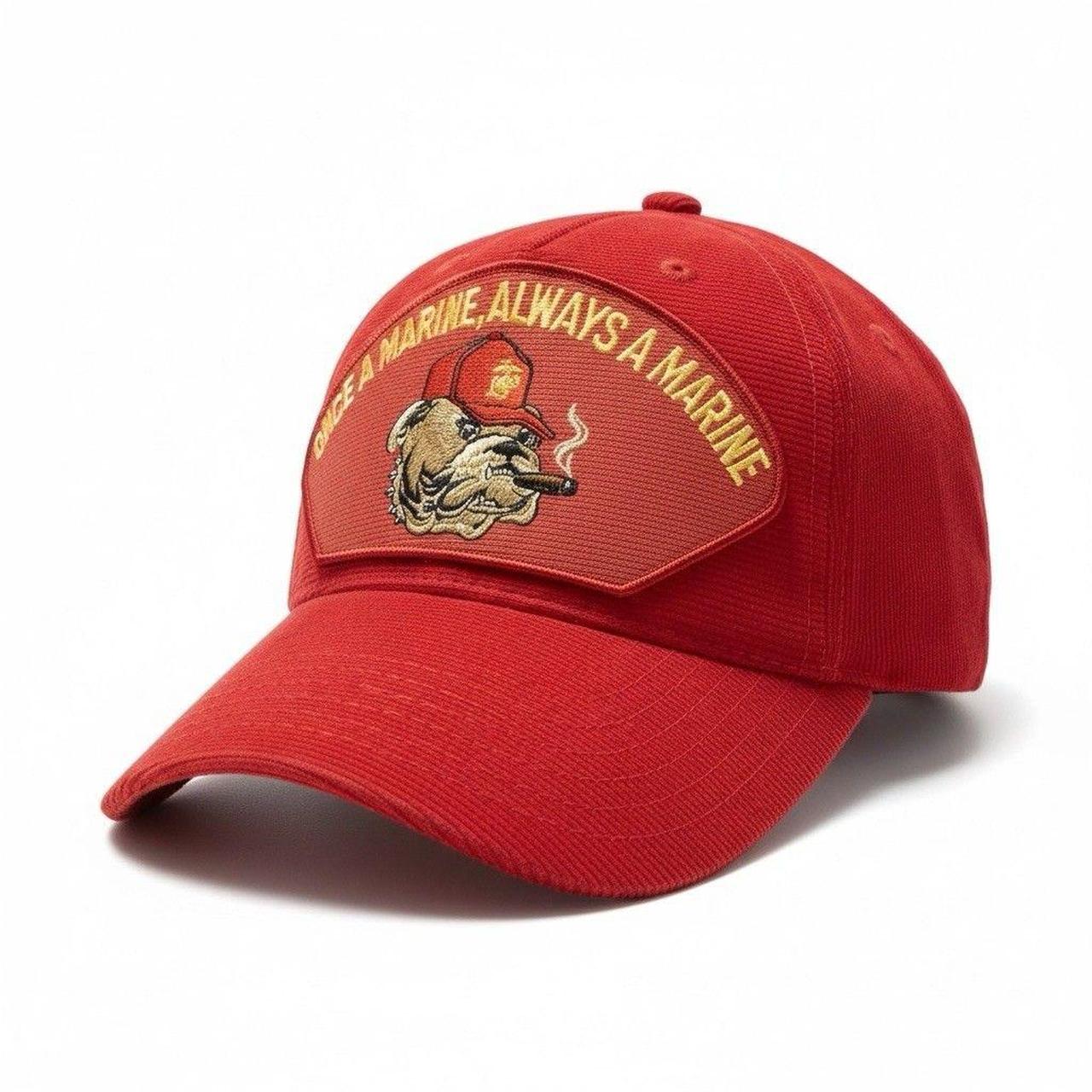 Men's Hat - Red – Patch: Features a large embroid… - image 2