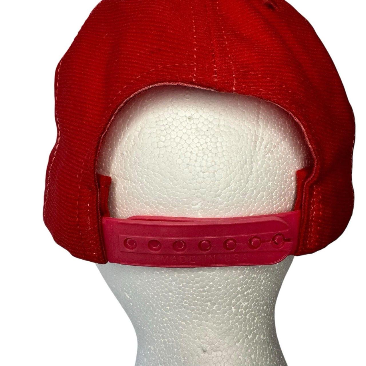 Men's Hat - Red – Patch: Features a large embroid… - image 4