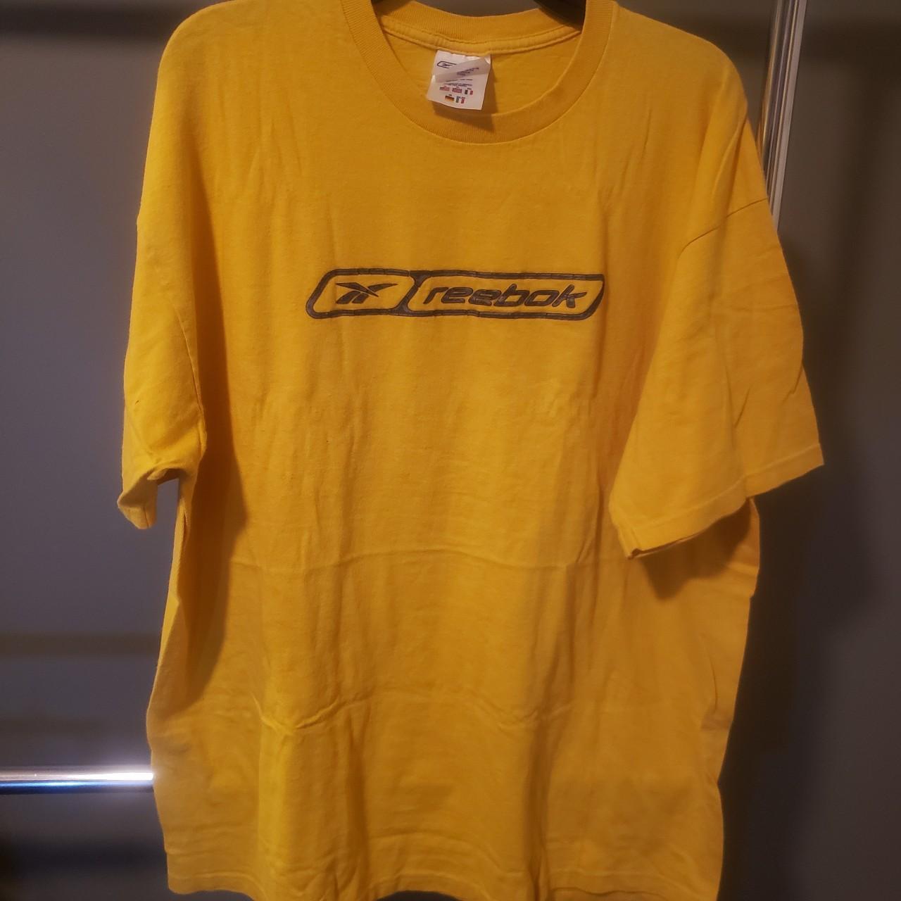 Reebok Men's T-Shirt - Yellow - S