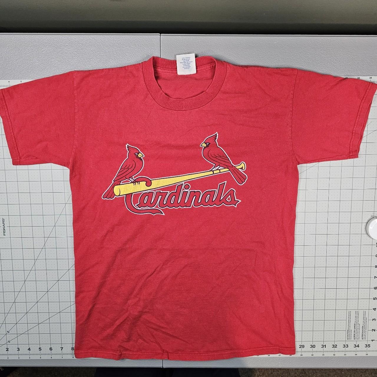 Vintage Y2K St. Louis Cardinals Tshirt Youth XL or - Depop